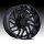 Fuel Hurricane D864 Blackout Custom Truck Wheels